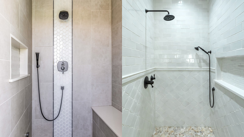 Shower tile example